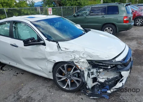 2020 Honda Civic Touring from USA, damaged, VIN 19XFC1F98LE213898